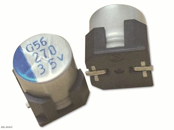 NIC Hybrid Aluminium Elektrolytkondensator SMD