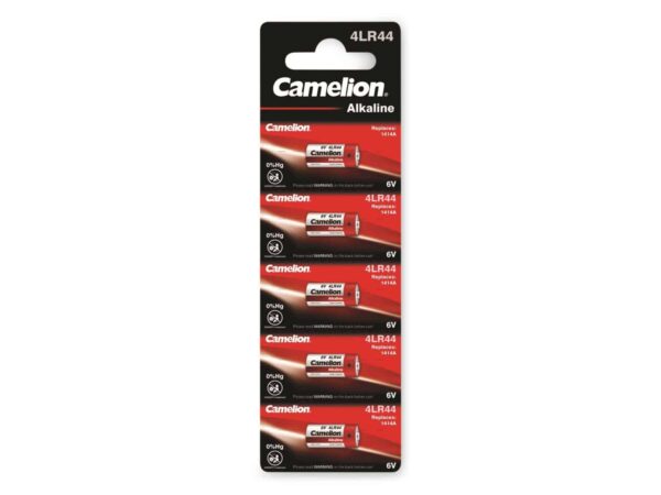 Camelion Alkaline-Batterie 4LR44 5 Stück