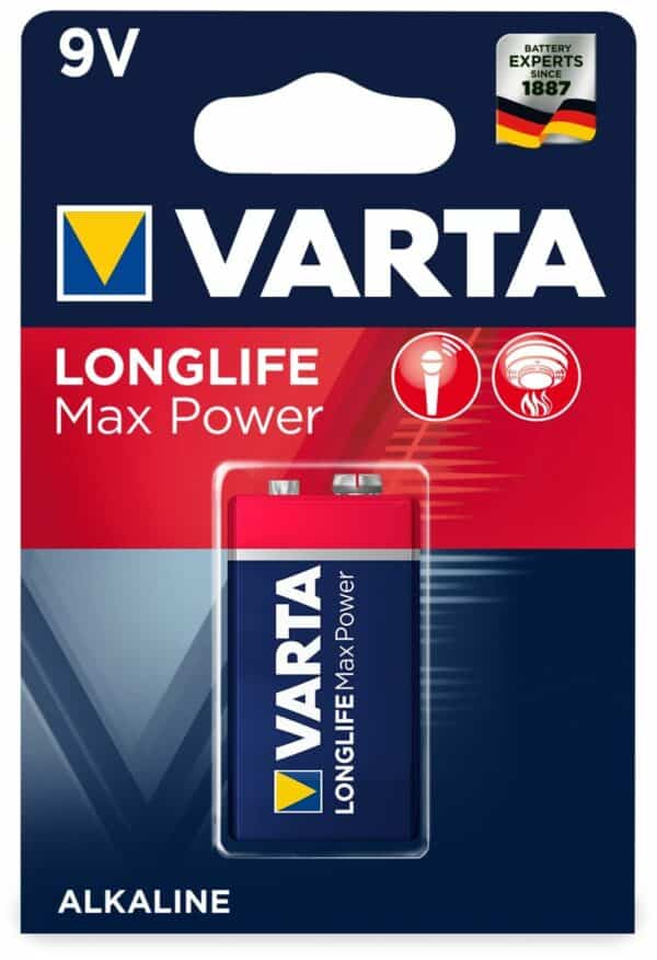 VARTA 9V-Blockbatterie