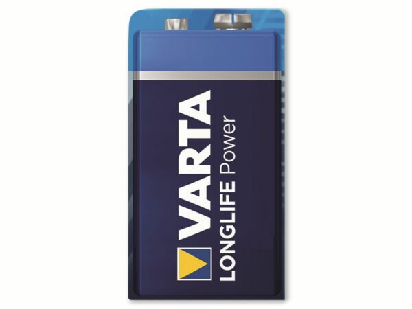 VARTA 9V-Blockbatterie LONGLIFE