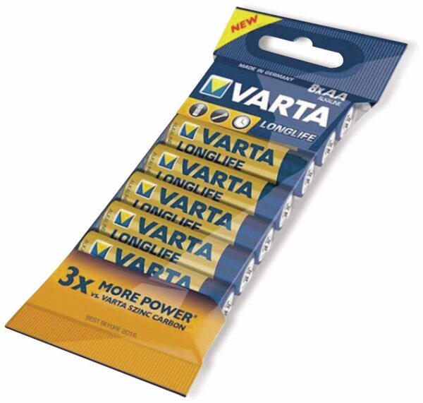 VARTA Mignon-Batterie LONGLIFE