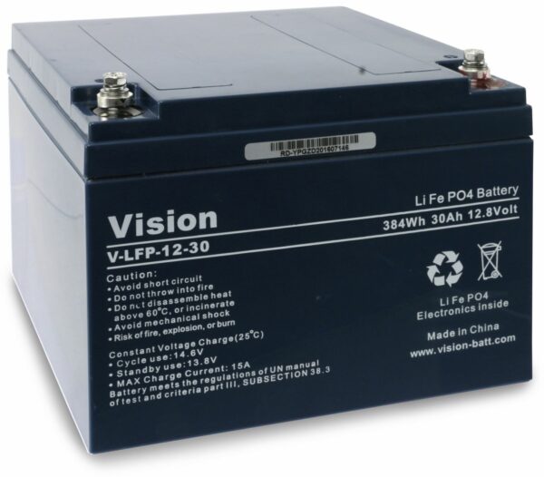 Vision LiFePO4 Akku LFP1230