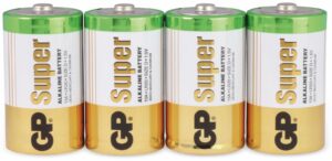 GP Mono-Batterie-Set SUPER Alkaline 4 Stück