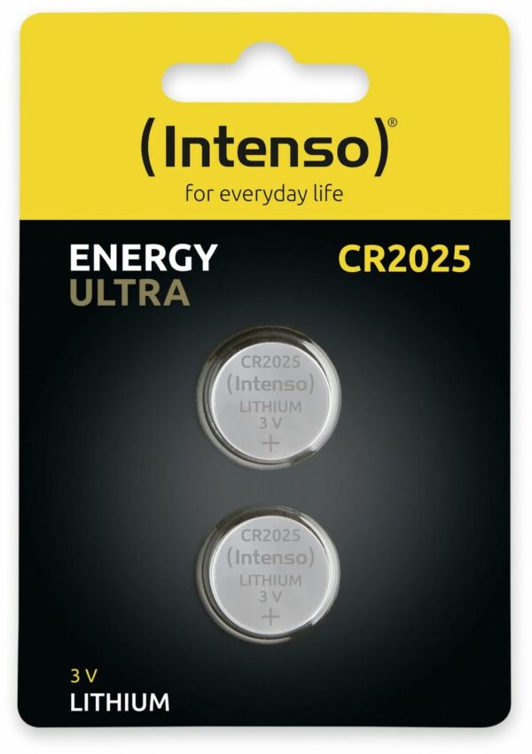 Intenso Lithium-Knopfzelle CR2025