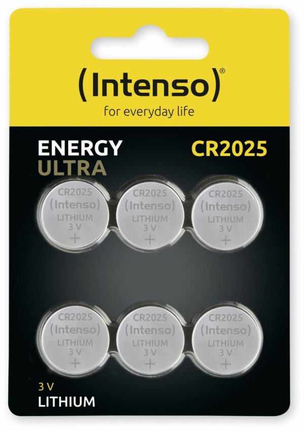 Intenso Lithium-Knopfzelle CR2025