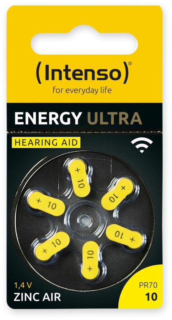 Intenso Hörgeräte-Batterie Engery Ultra A 10