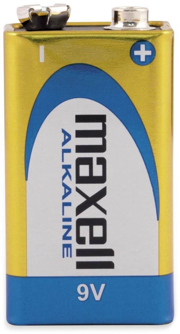 maxell 9V-Blockbatterie Alkaline