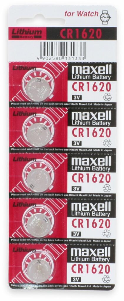 maxell Knopfzelle CR1620