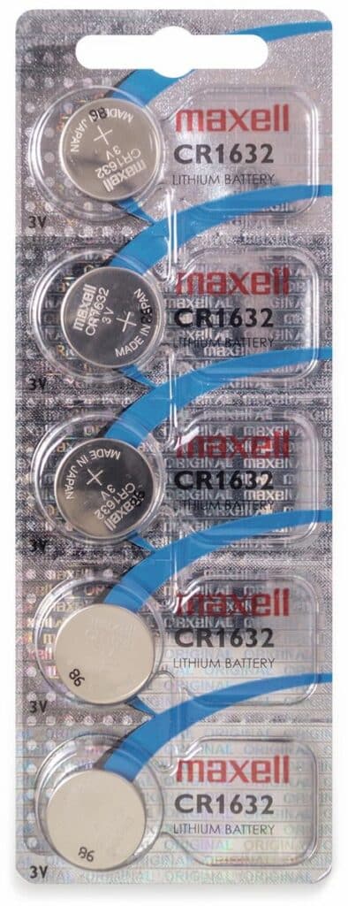 maxell Knopfzelle CR1632