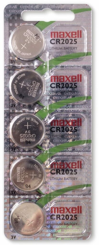 maxell Knopfzelle CR2025