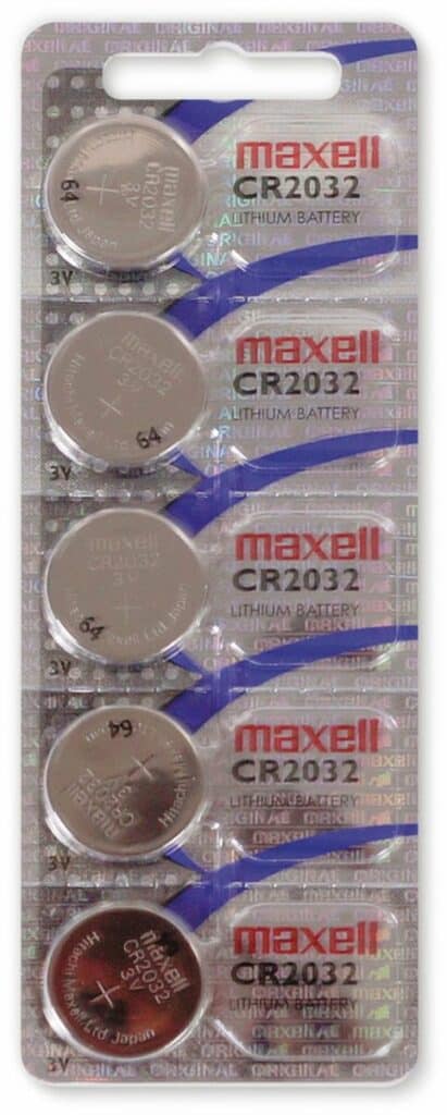 maxell Knopfzelle CR2032