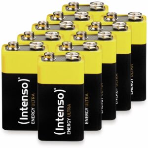 Intenso 10er-Set 9V-Blockbatterie Energy Ultra