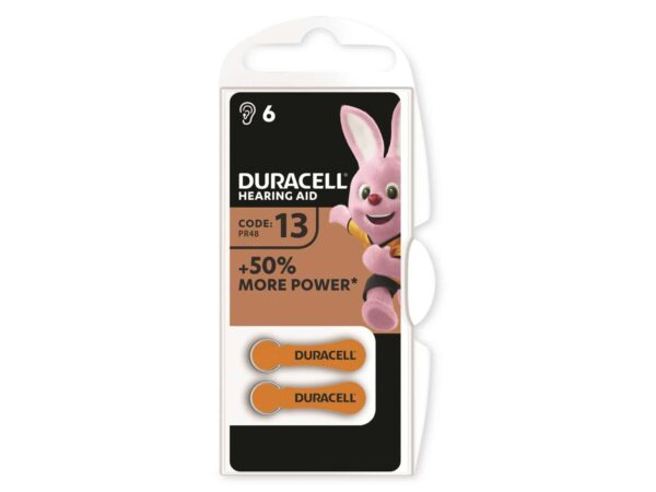 DURACELL Zinc Air-Knopfzelle Typ 13