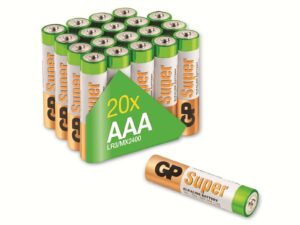 GP Super Alkaline-Micro-Batterie LR03