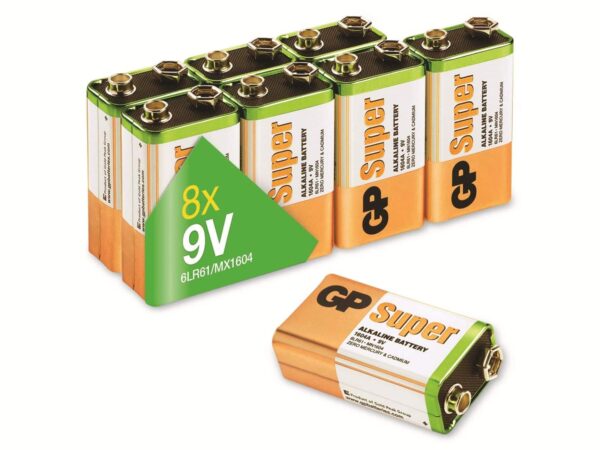 GP Super Alkaline-Batterie E-Block