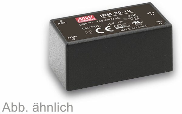 MEANWELL AC/DC-Printnetzteil IRM-20-12