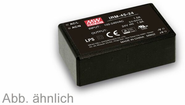 MEANWELL AC/DC-Printnetzteil IRM-45-12