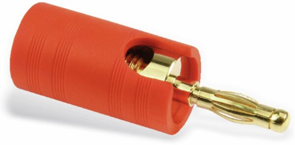 Dynavox Bananenstecker rot