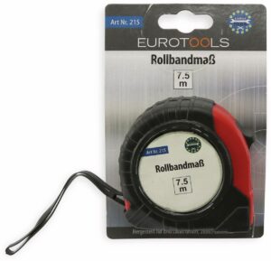 EUROTOOLS Rollenmaßband