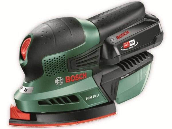 Bosch Akku-Multischleifer PSM 18 LI