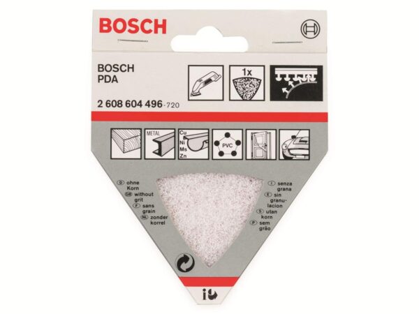 BOSCH Reinigungsvlies für Dreieckschleifer