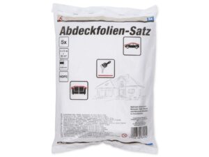 BGS DIY Abdeckfolien-Set 5-teilig