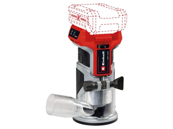 EINHELL Akku-Kantenfräse TP-ET 18 Li BL