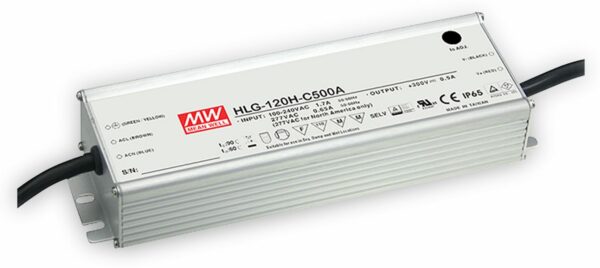 MEANWELL LED-Schaltnetzteil HLG-120H-C1400A