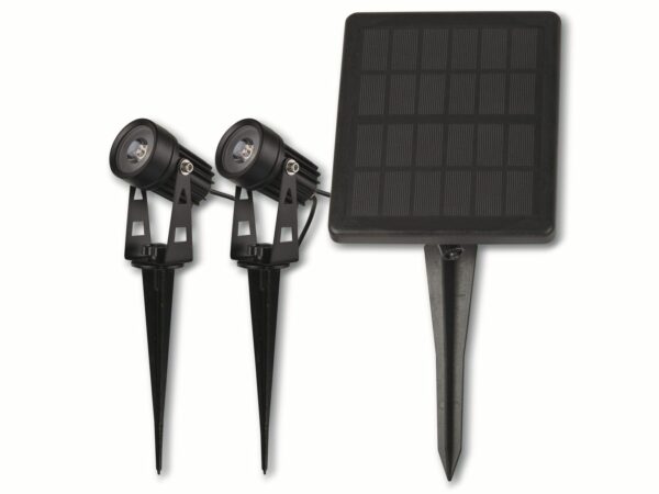 CHILITEC Solar Gartenstrahler-Set