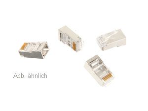 LogiLink RJ45 Western-Modularstecker mit Führungskamm