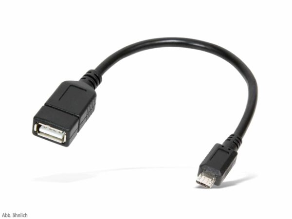 OTG-Adapterkabel mit Micro-B Stecker