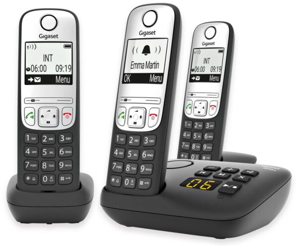 Gigaset DECT-Telefon A690A Trio