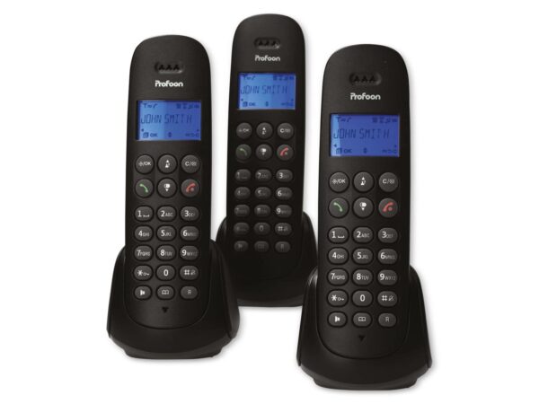 Profoon DECT-Telefon PDX-300 Triple