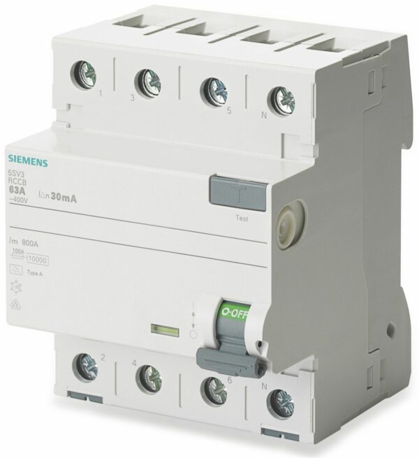 Siemens Fehlerstrom-Schutzschalter 5SV3346-6