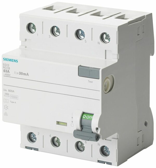 Siemens Fehlerstrom-Schutzschalter 5SV3342-3