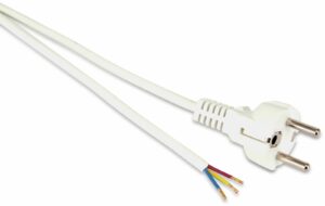 goobay Netzkabel mit Schutzkontaktstecker