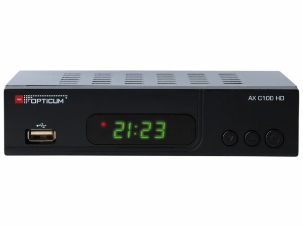 Red Opticum DVB-C HDTV-Receiver AX C100 HD