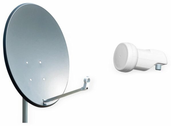 Red Opticum Set SAT-Antenne QA60 anthrazit