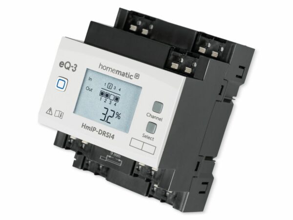 Homematic IP Smart Home 154431A0 Schaltaktor für Hutschienenmontage