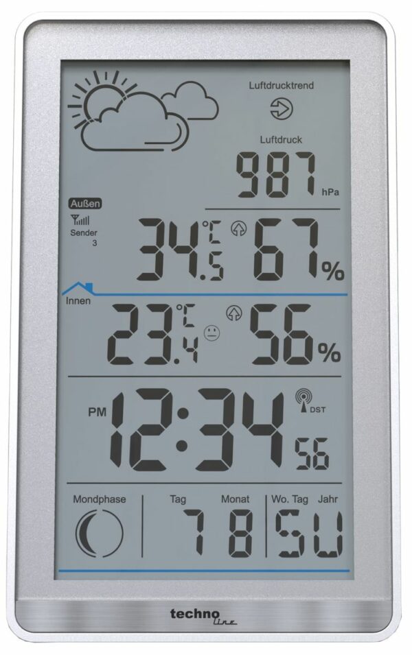 TechnoLine Wetterstation WS 9218