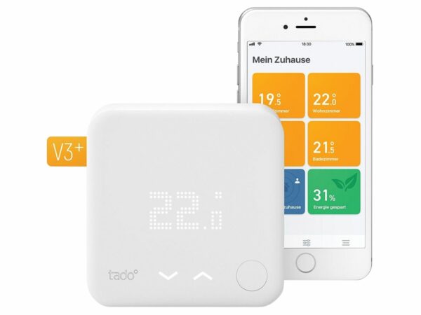 TADO Smart Thermostat 19825 Starter Kit V3+inkl. 1 Bridge