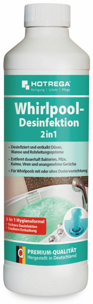 Hotrega Whirlpool-Desinfektion 2in1