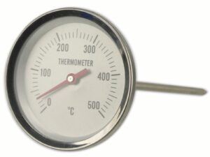 Edelstahl-Thermometer