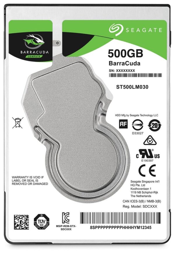 Seagate SATA-HDD Barracuda ST500LM030