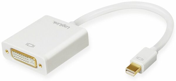 LogiLink Adapter Mini DisplayPort zu DVI CV0037B