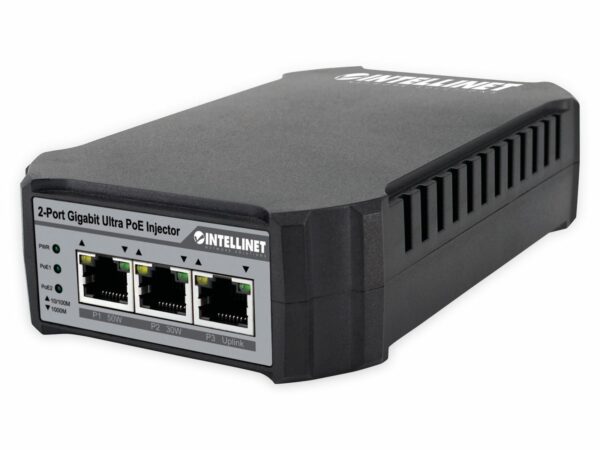 INTELLINET PoE-Injektor 561488 2-Port Gigabit