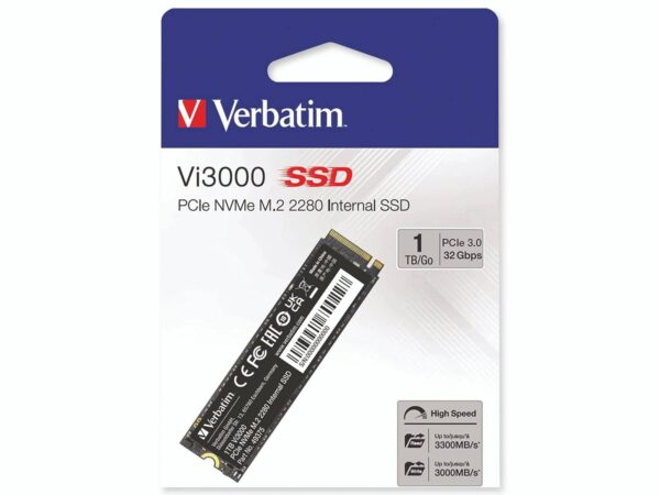 M.2 2280 SSD VERBATIM Vi3000