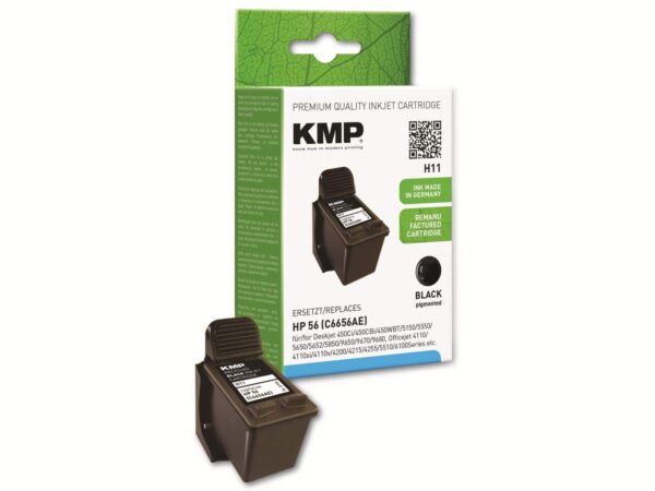 KMP Tintenpatrone kompatibel für HP 56 (C6656AE)