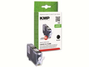 KMP Tintenpatrone kompatibel für Canon CLI-526BK