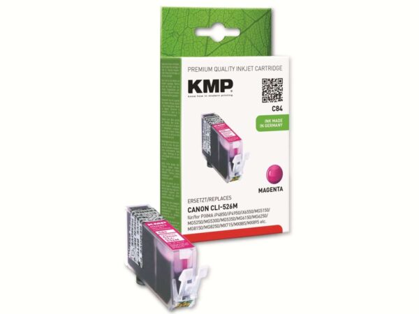 KMP Tintenpatrone kompatibel für Canon CLI-526M